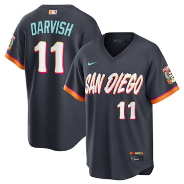 Yu Darvish Obsidian San Diego Padres City Connect jersey