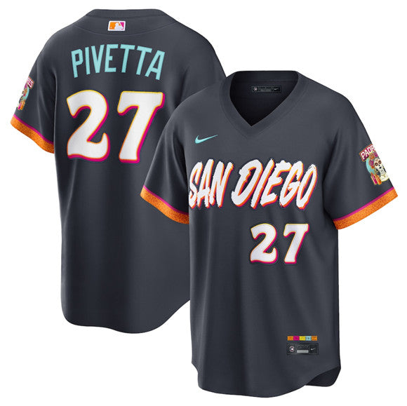 Nick Pivetta Obsidian San Diego Padres City Connect jersey