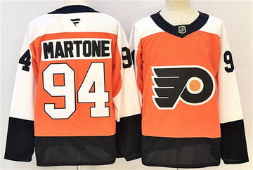 Porter Martone Philadelphia Flyers orange jersey