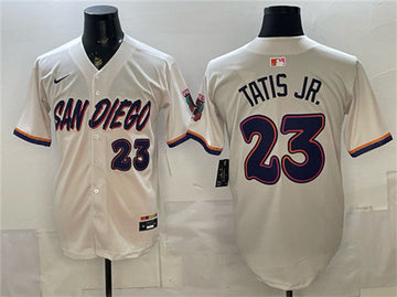 Fernando Tatis Jr San Diego Padres cream City Connect jersey