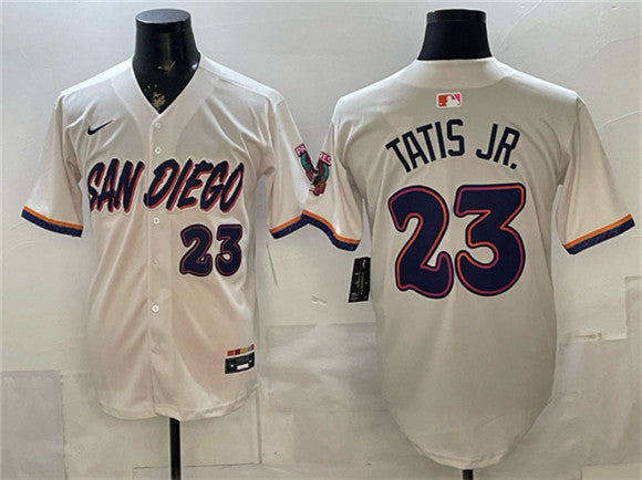 Fernando Tatis Jr San Diego Padres cream City Connect jersey