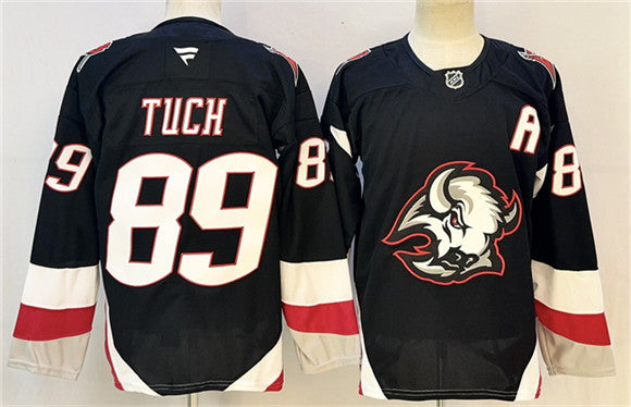 Alex Tuch Buffalo Sabres black Alternate jersey