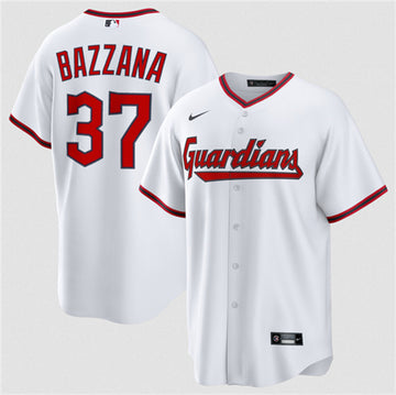 Travis Bazzana Cleveland Guardians white Limited jersey