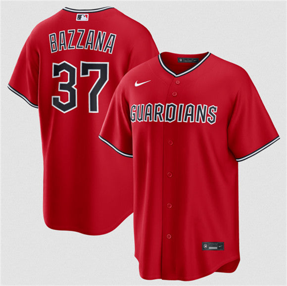 Travis Bazzana Cleveland Guardians red Limited jersey