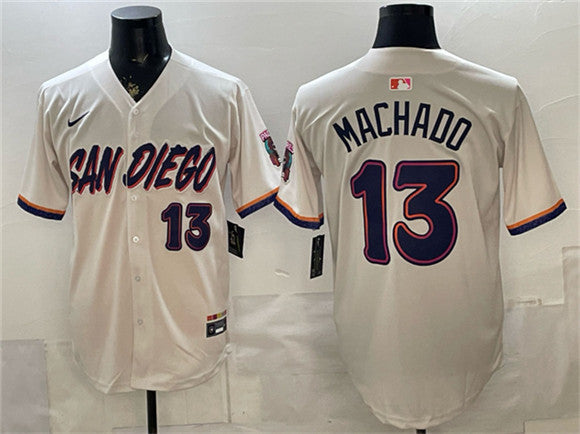 Manny Machado San Diego Padres cream City Connect jersey