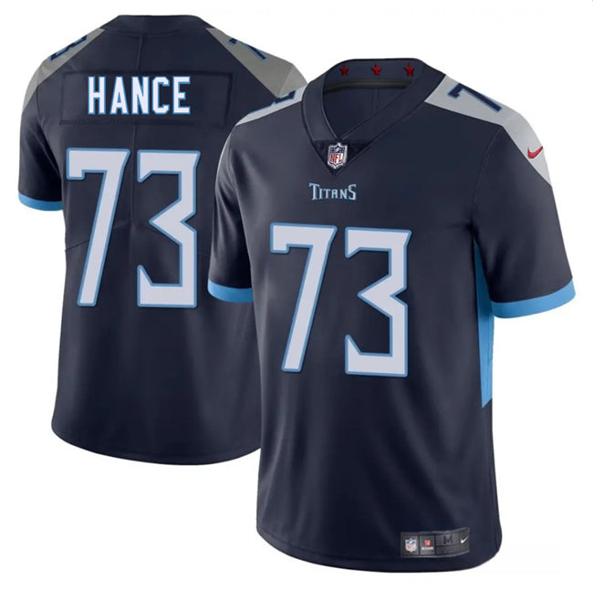 Blake Hance Tennessee Titans navy jersey
