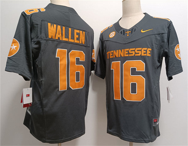Morgan Wallen Tennessee Volunteers gray jersey