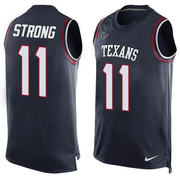 Jaelen Strong Houston Texans navy jersey