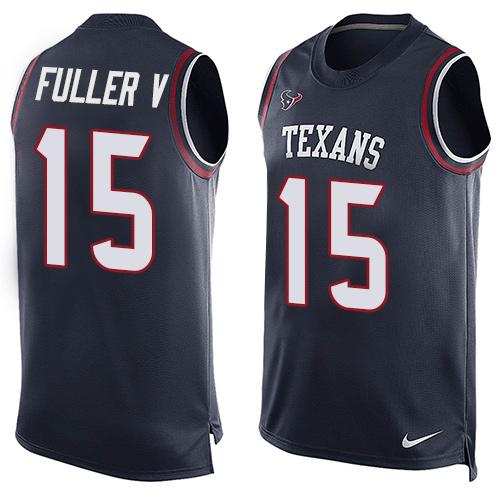 Will Fuller V Houston Texans navy jersey