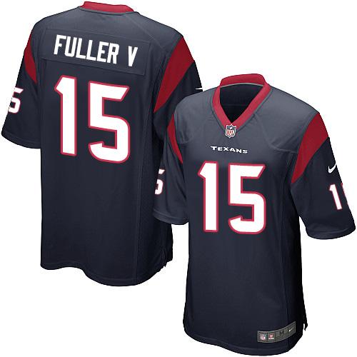 Will Fuller V Houston Texans navy Elite jersey