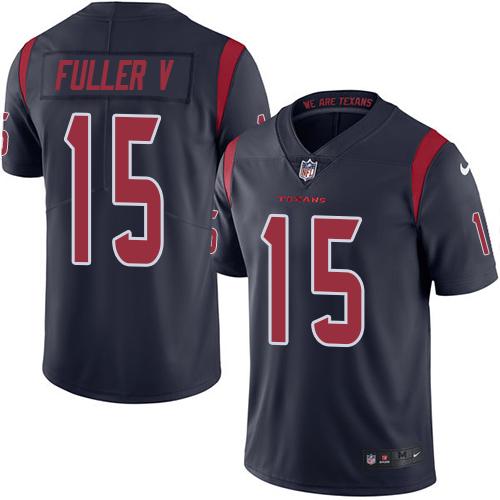 Will Fuller V Houston Texans navy jersey