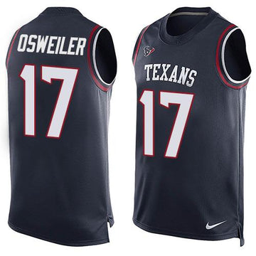Brock Osweiler Houston Texans navy jersey