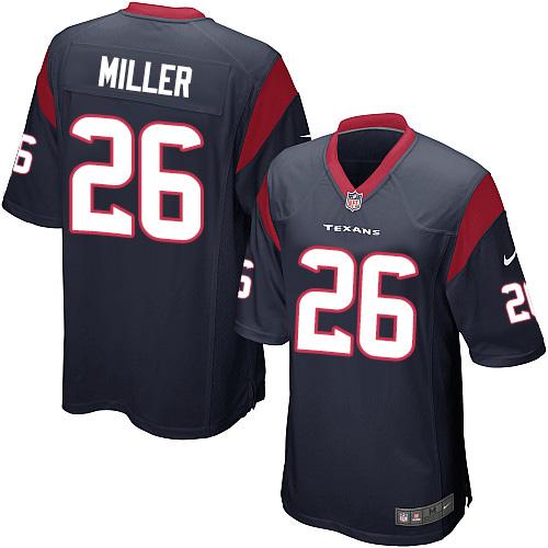 Lamar Miller Houston Texans navy Elite jersey