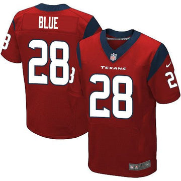 Alfred Blue Houston Texans red Elite jersey
