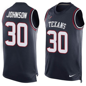 Kevin Johnson Houston Texans navy jersey