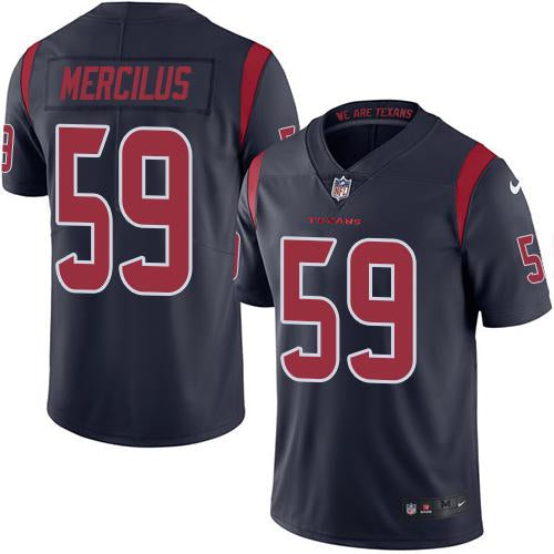 Whitney Mercilus Houston Texans navy jersey