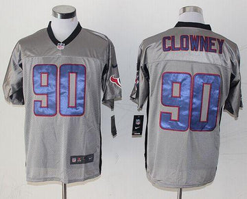 Jadeveon Clowney Houston Texans grey Elite jersey