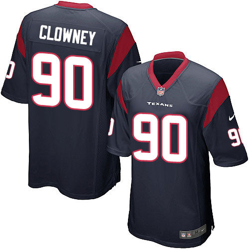 Jadeveon Clowney Houston Texans navy Game jersey