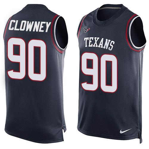 Jadeveon Clowney Houston Texans navy jersey