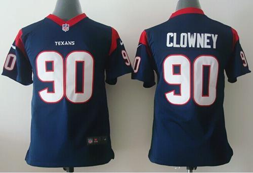 Jadeveon Clowney Houston Texans navy Elite jersey