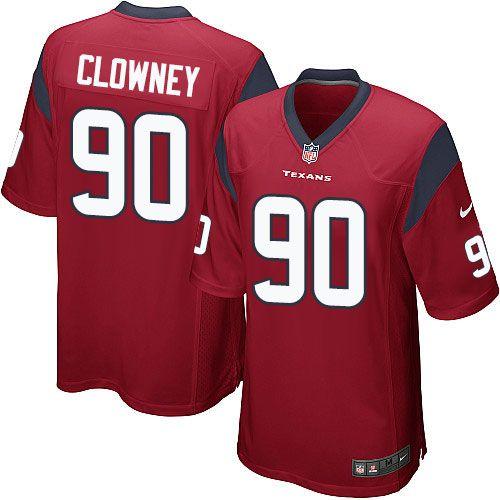 Jadeveon Clowney Houston Texans red Game jersey