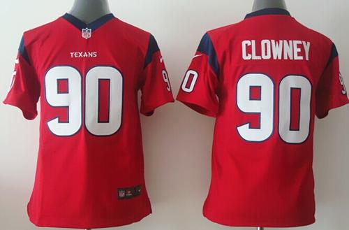 Jadeveon Clowney Houston Texans red Elite jersey