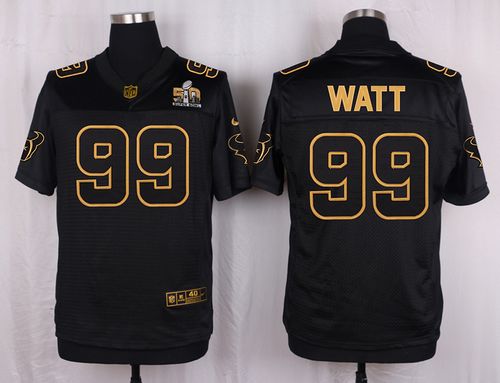 JJ Watt Houston Texans black Gold Collection jersey