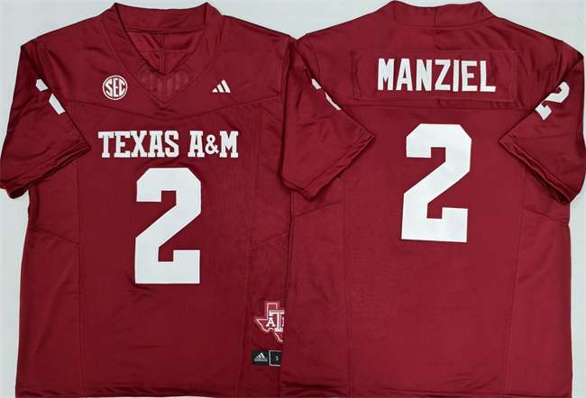Lions Texas A&M Aggies red FUSE jersey