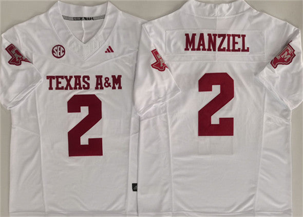 Lions Texas A&M Aggies white jersey