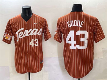 Leighann Goode Texas Longhorns orange jersey