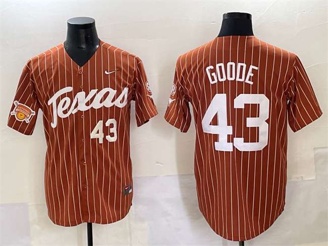Leighann Goode Texas Longhorns orange jersey