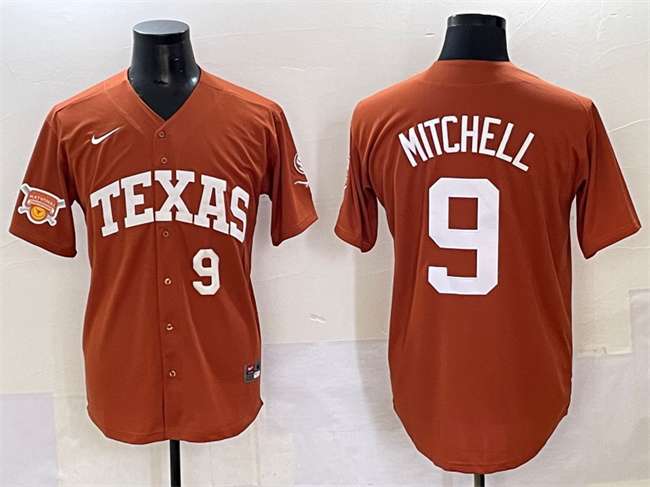 Joley Mitchell Texas Longhorns orange jersey