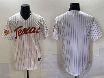 Custom Texas Longhorns white jersey