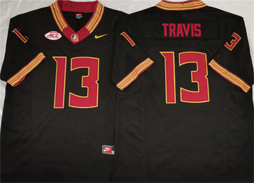 Jordan Travis Florida State Seminoles black jersey