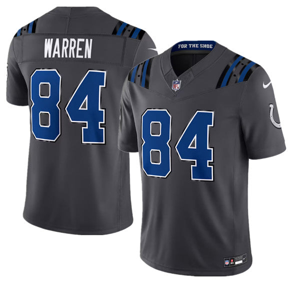 Tyler Warren Indianapolis Colts gray Limited jersey
