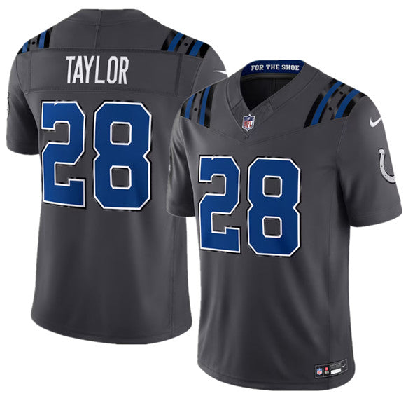 Jonathan Taylor Indianapolis Colts gray Limited jersey