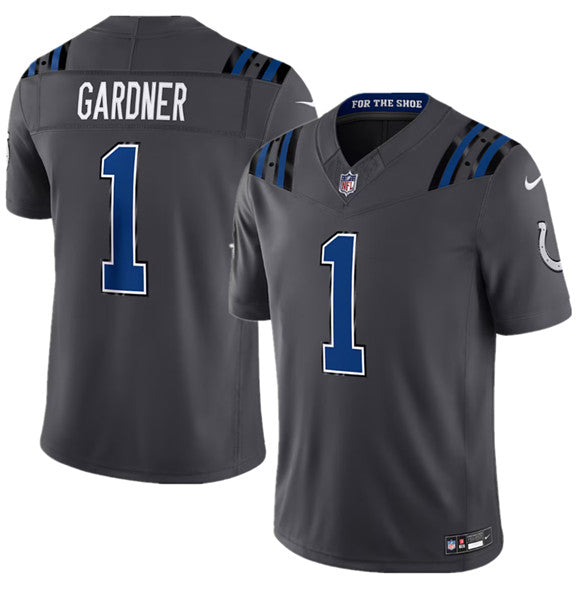Sauce Gardner Indianapolis Colts gray Limited jersey
