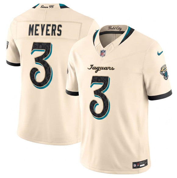 Jakobi Meyers Jacksonville Jaguars cream Limited jersey