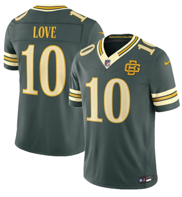 Jordan Love Green Bay Packers green Limited jersey