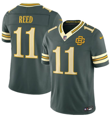 Jayden Reed Green Bay Packers green Limited jersey
