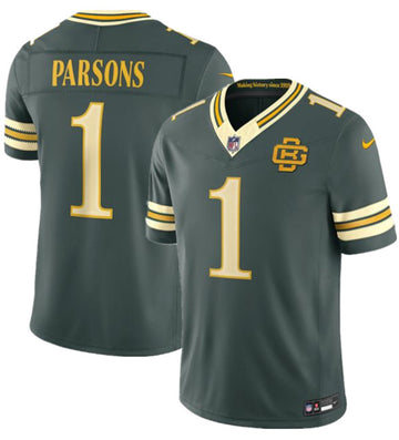 Micah Parsons Green Bay Packers green Limited jersey
