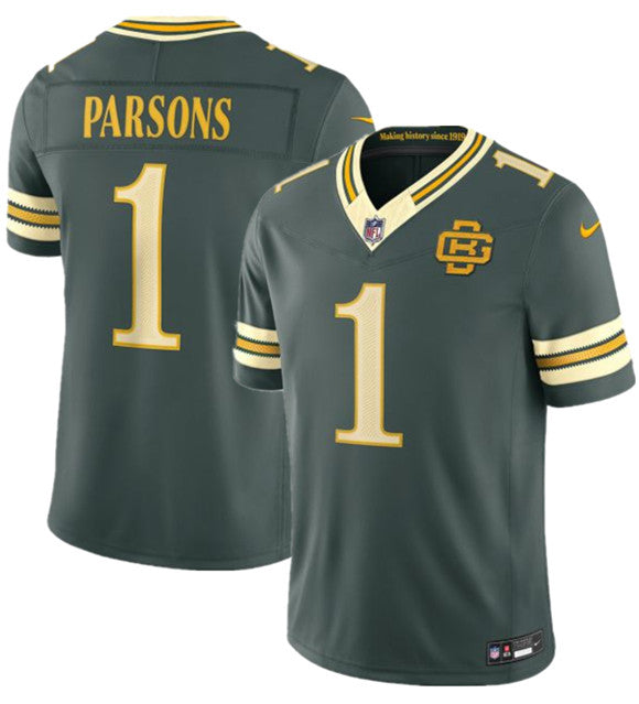 Micah Parsons Green Bay Packers green Limited jersey