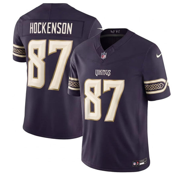 T.J. Hockenson Deep Minnesota Vikings purple Limited jersey