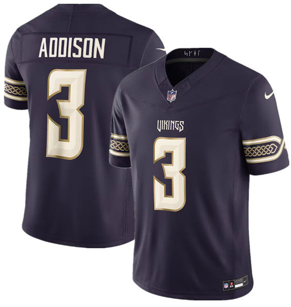 Jordan Addison Deep Minnesota Vikings purple Limited jersey