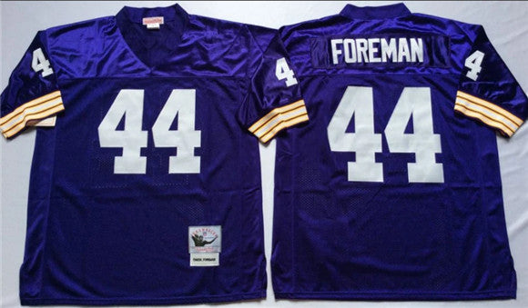 Chuck Foreman Minnesota Vikings purple Throwback jersey