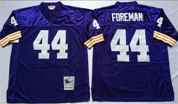 Chuck Foreman Minnesota Vikings purple Throwback jersey