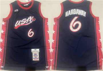 Anfernee Hardaway USA Basketball navy jersey