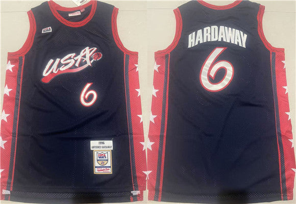 Anfernee Hardaway USA Basketball navy jersey