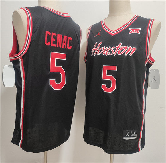 Chris Cenac Jr Houston Cougars black jersey