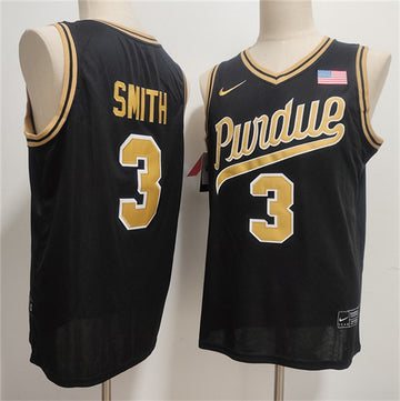 Braden Smith Purdue Boilermakers black Vapor jersey